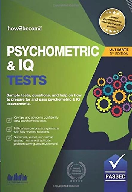Psychometric & Iq Tests by How2Become Paperback