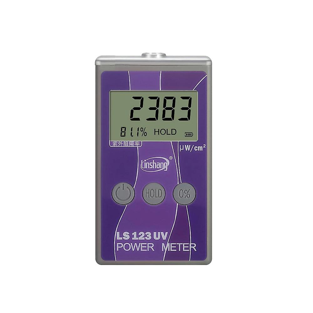 Uv Power Meter, Uv Intensity Meter ,ls123 Portable Ultraviolet Intensity Tester, Ultraviolet Power Instrument,uv Rejection Meter