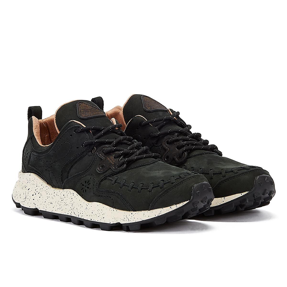 Flower Mountain Yamano Suede Men's Black Trainers