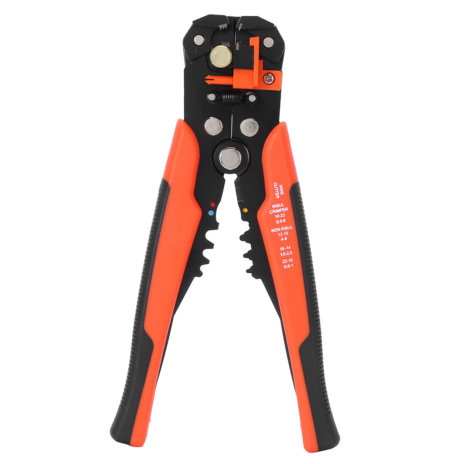 Professional Electrician's Best Friend, Multi-Functional Crimping Tool, Ergonomically Designed For Comfort And Precision, Self-Adjusting Wire