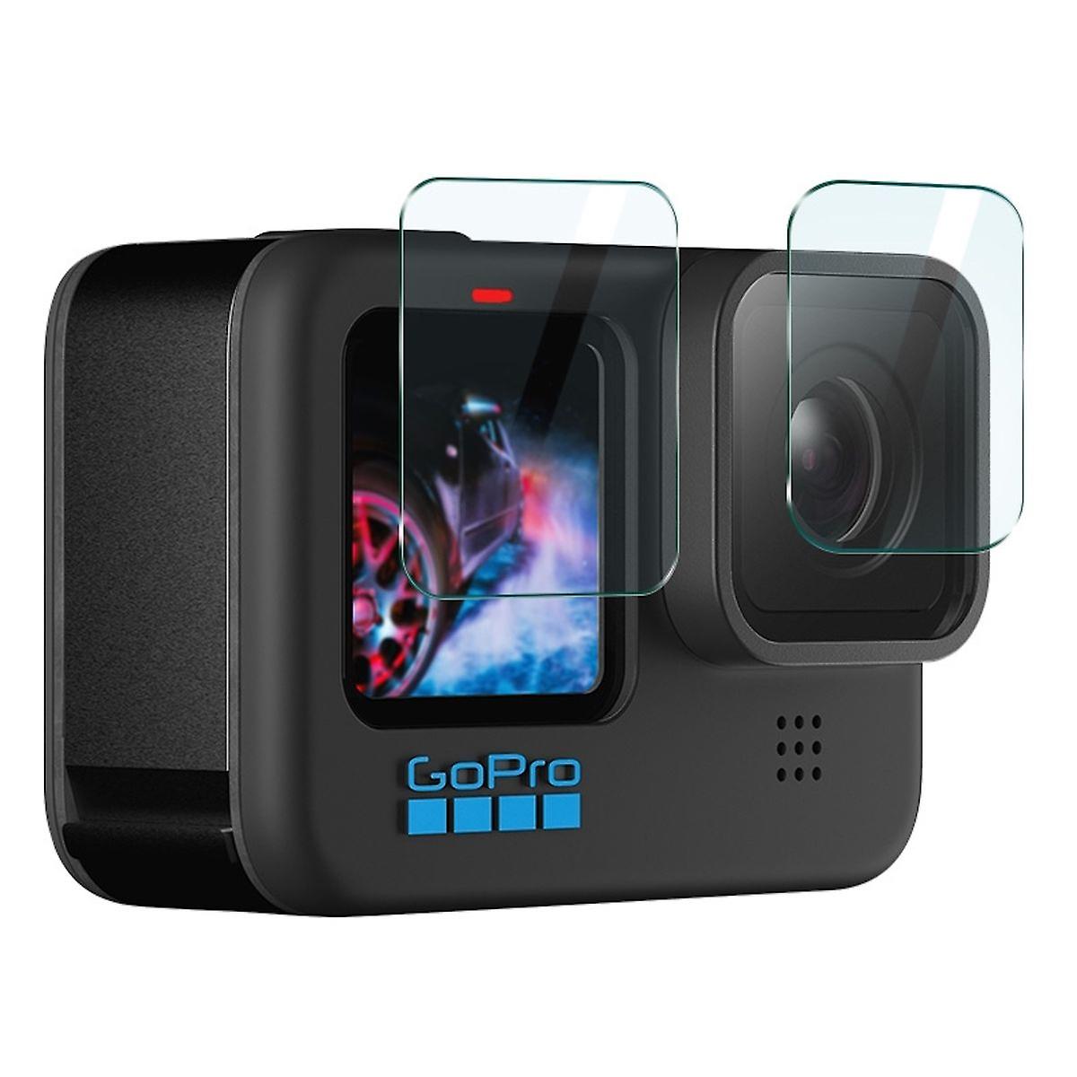 For GoPro HERO11 Protective Glass Set for Camera Screens Complete Protection Tempered Glass Transparent
