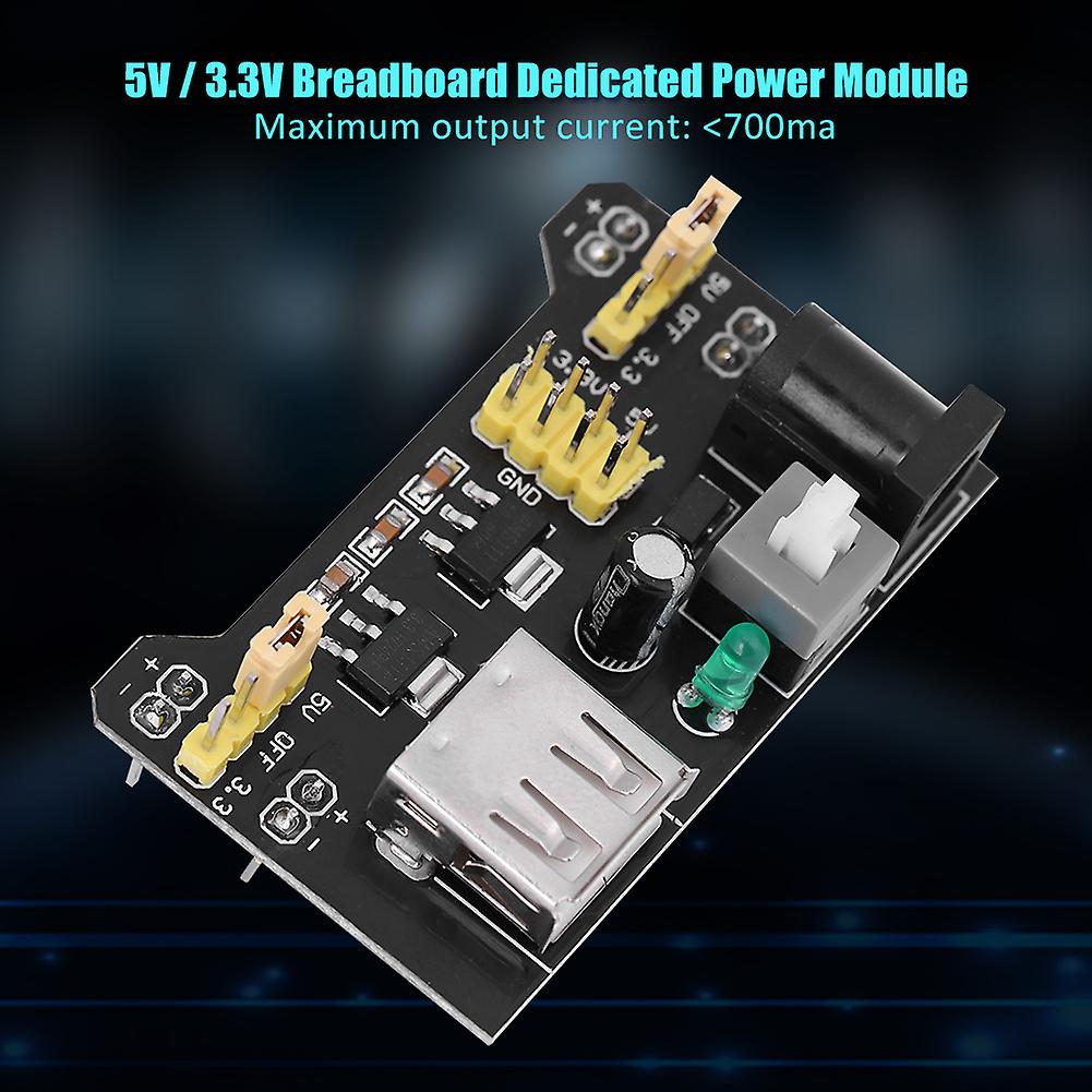 5pcs 5V/3.3V Power Supply Board Dedicated Power Module for Breadboard