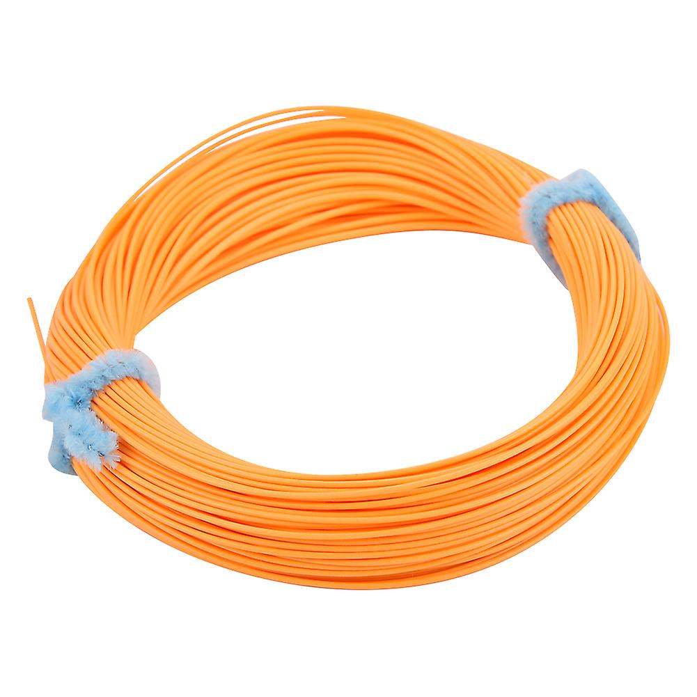 30M Nylon Weight Forward Floating Nylon Fly Fishing Line WF 4/5/6/7/8 For Stream River Lake (WF-4F)