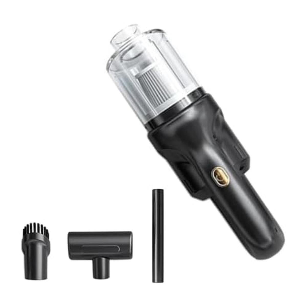 Mini Car Handheld Portable Vacuum Cleaner, Cordless Rechargeable Vacuum Cleaner Cleans Hair, Dirt