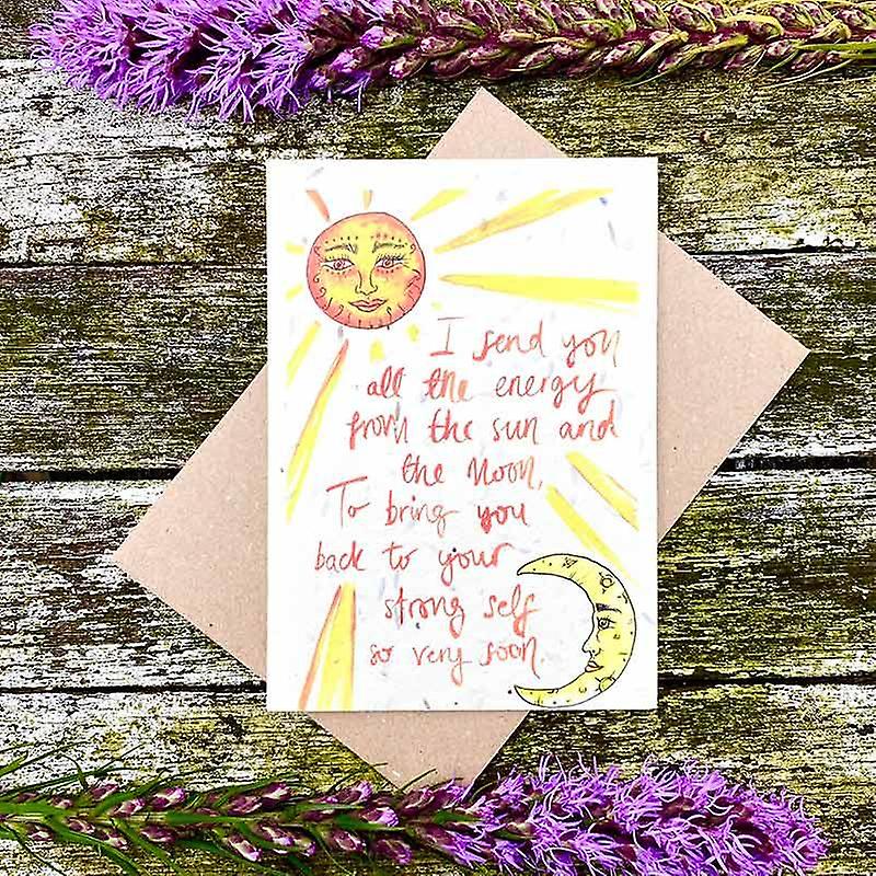 Energy From The Sun - Plantable Wildflower Card