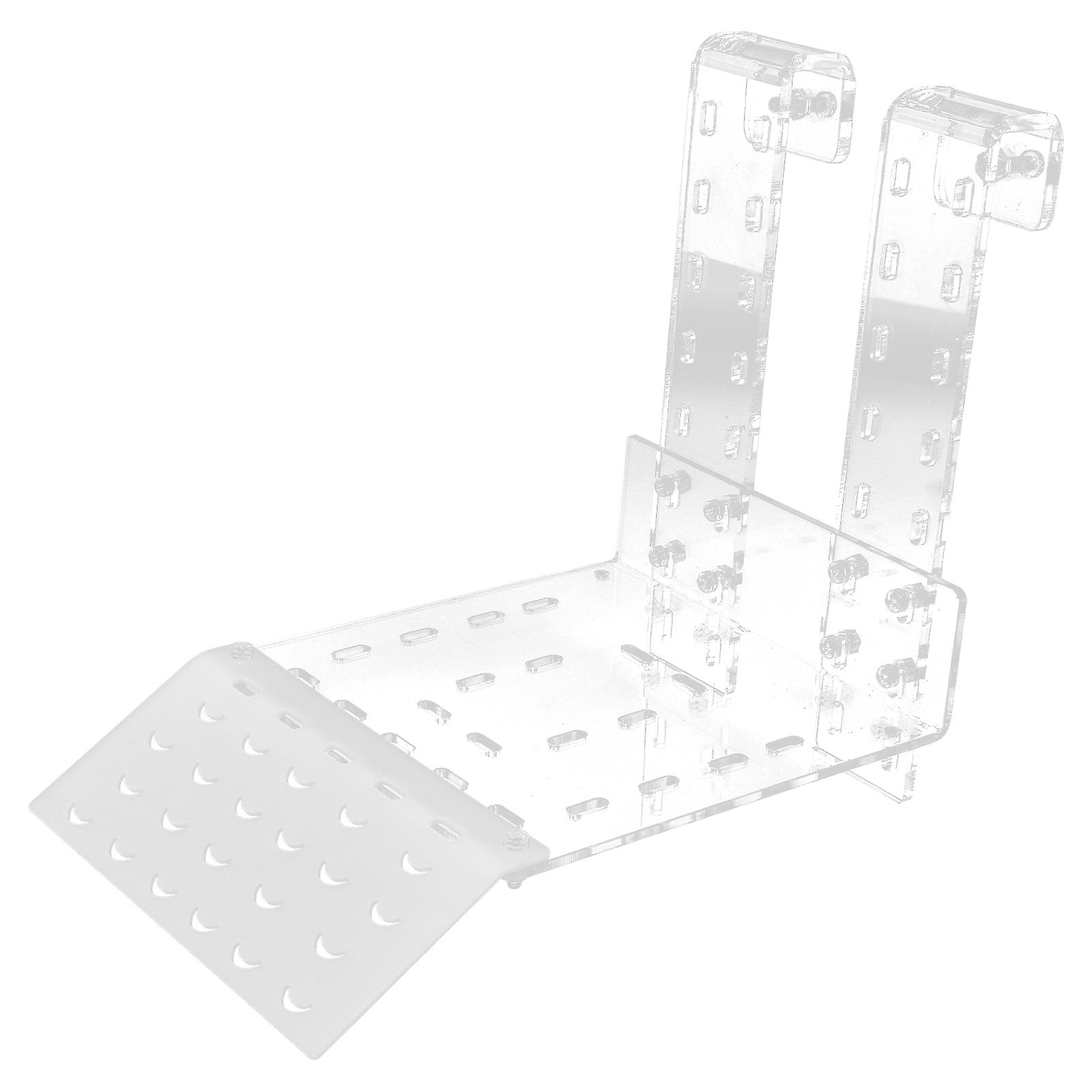 Turtle Basking Platform Large Size Acrylic Transparent Tortoise Resting Terrace for Aquarium Fish TankTC