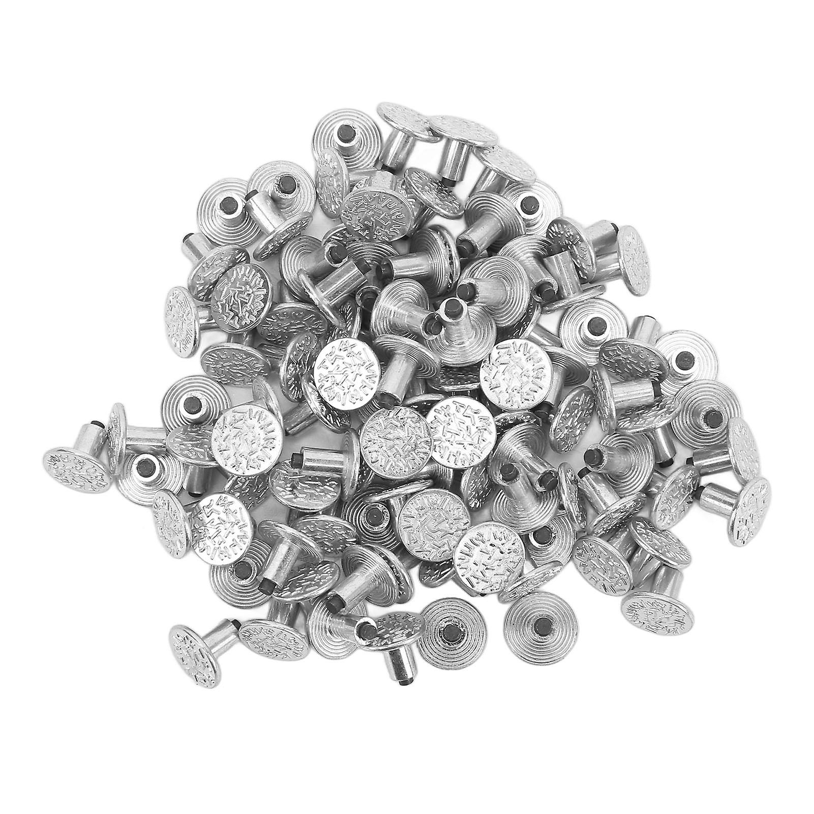 100pcs Snow Tire Spikes Anti Slip Better Grip Universal Wheel Tyre Studs for ATV UTV Forklift