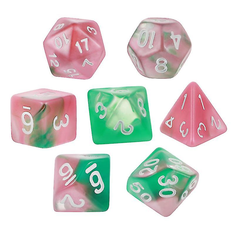 7pcs Acrylic Game Dice