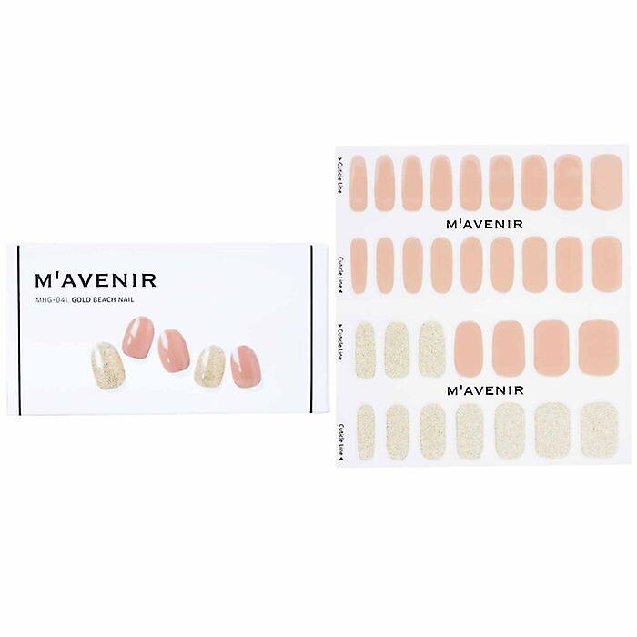 Mavenir Nail Sticker - # Gold Beach Nail 32pcs