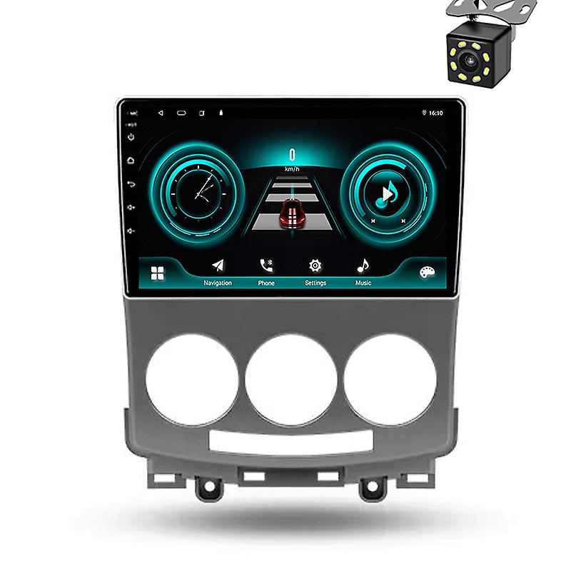Android 2 Din for Mazda 5 2005-2010 Car Radio Multimedia Video Player Stereo Carplay Auto Speakers