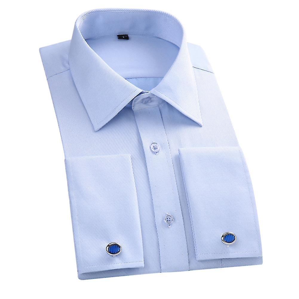 Herren Business Four Seasons Slim Fit Solid Hemd