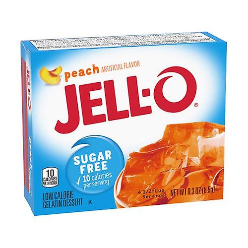 Sugar free gelatin dessert, peach 8,5 g