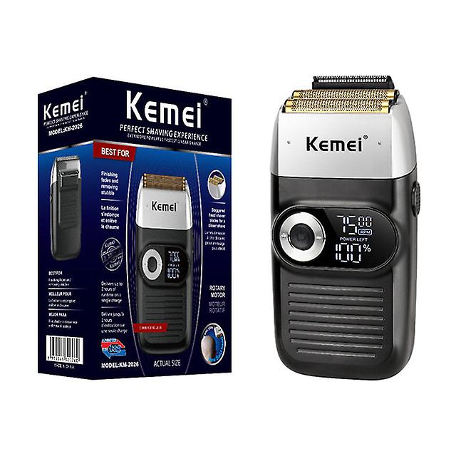 Electric Shaver 3d Triple Floating Double Blade Face Shaving Beard Washable Usb Rechargeable Portable Beard Trimmer Machine 45g