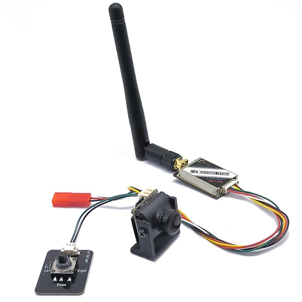 EWRF 5.8G 48CH 100/200m/400/1000mW Adjustable FPV Transmitter and CMOS 2.1mm 1200TVL FPV Camera for