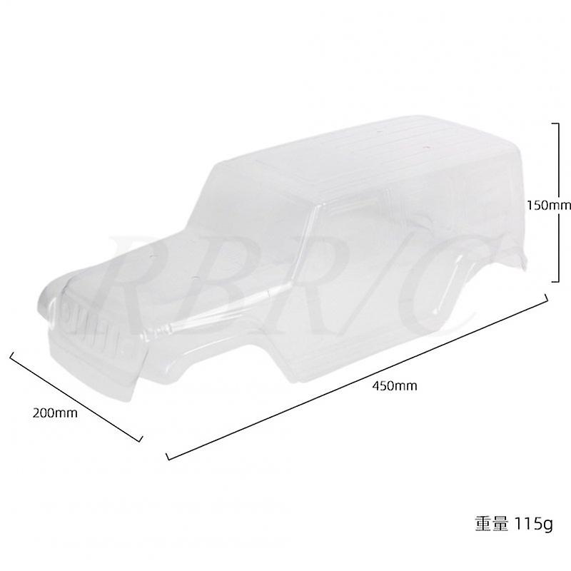 Simulation Shepherd Car Shell Diy Modified Model Accessories For 313-wheelbase Chassis