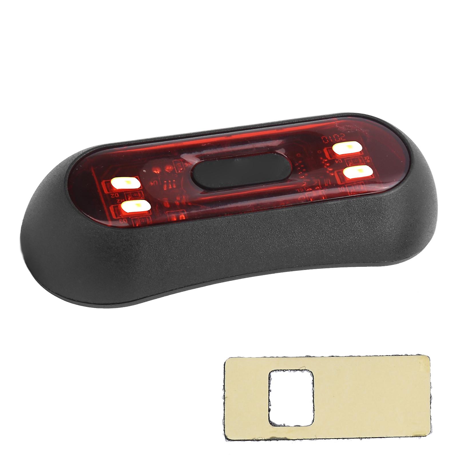 Tail Light LED IP67 Flashing Waterproof Highlight for Motorcycle Bicycle Helmet Accessory