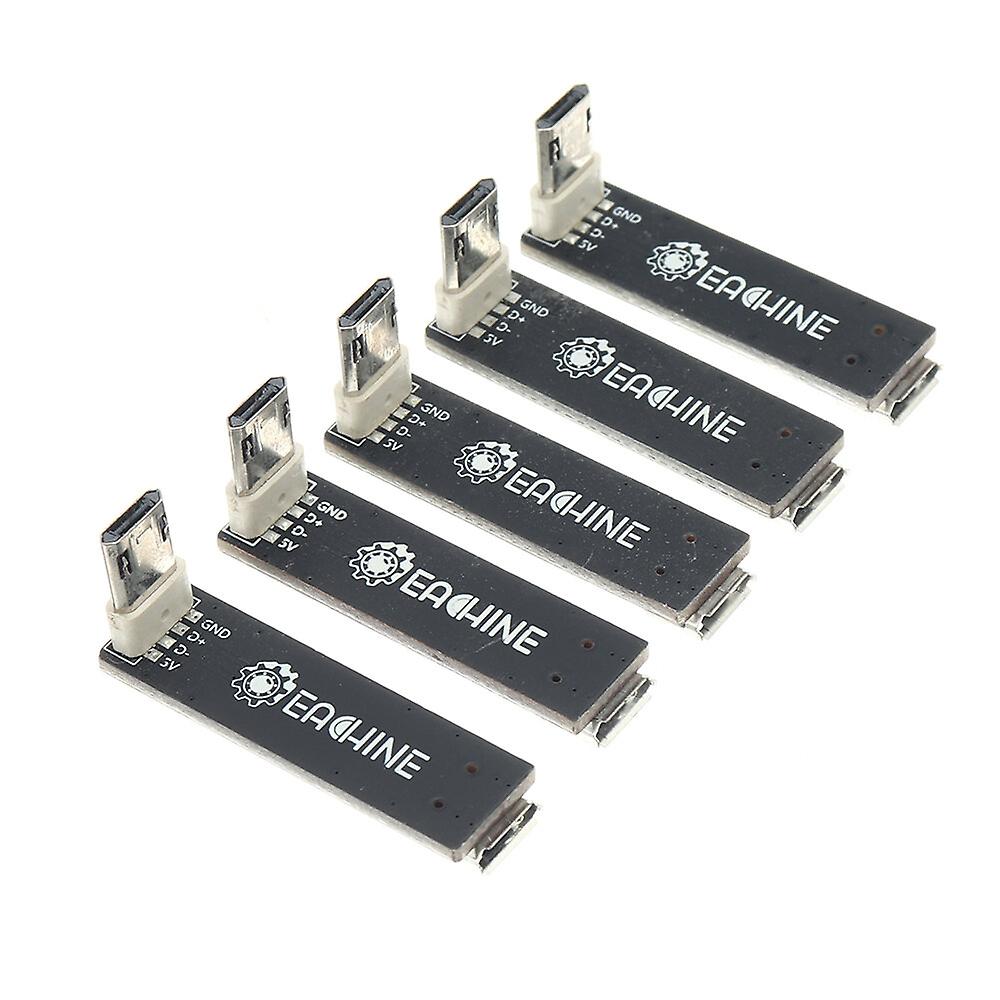5PCS Eachine USB Transfer Extension Convert Module L Tpye 90 Degree for Flight Controller RC Drone F