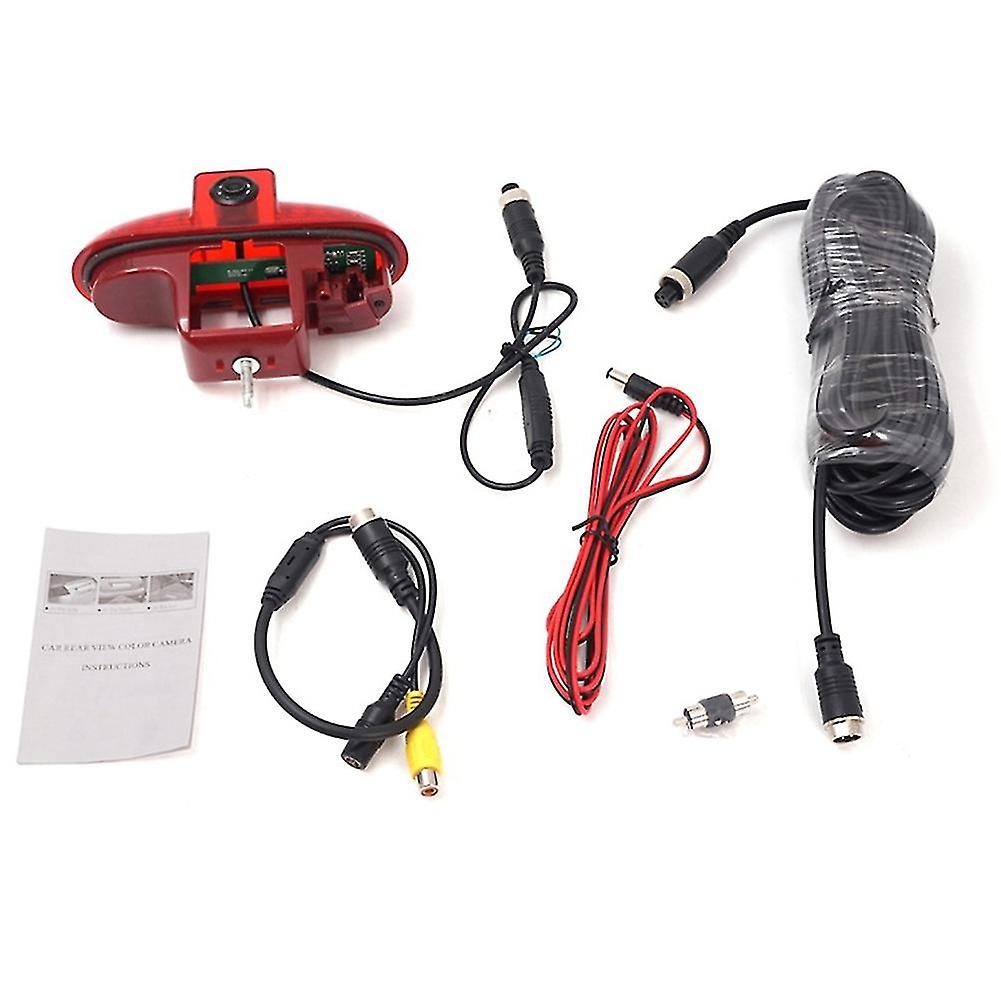 Telecamera di retromarcia con luce di stop di retromarcia CMOS per Opel Vivaro/Trafic 2001-2014 impermeabile 170 t