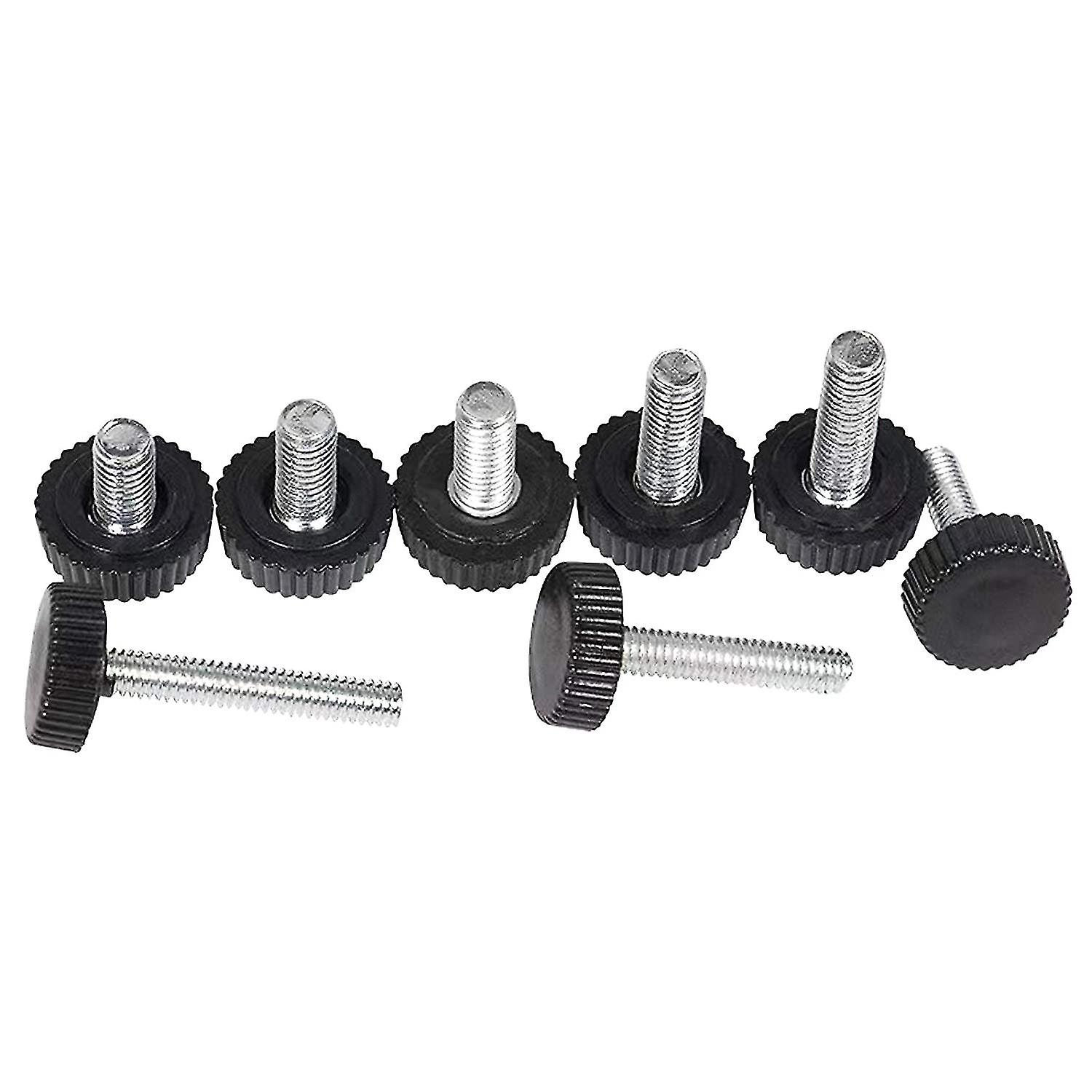 L-a M5x30mm Thumb Screw Knobs Grip Thumb Screw Threaded Knurled Knobs Grip