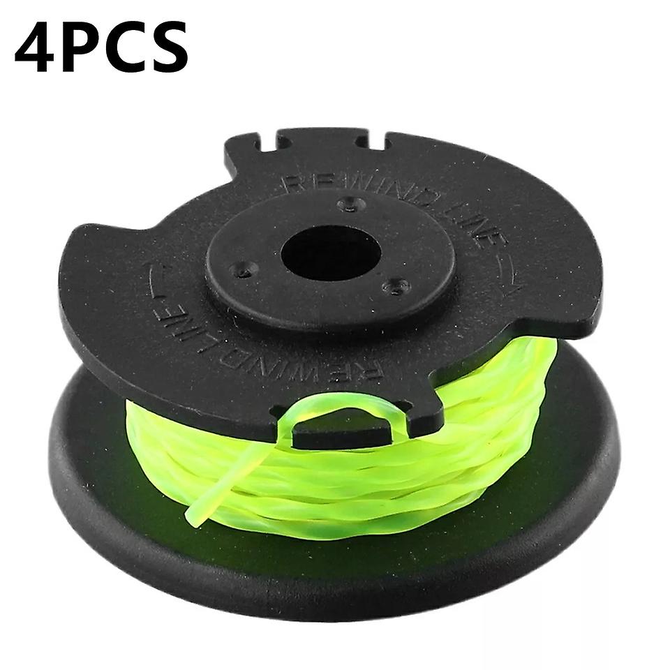 4 pezzi per Ryobi RLT36B33 / RY36LT33A-0 36V Grass Trimmer Line Bobine Tosaerba Bobina di corda in nylon, RAC