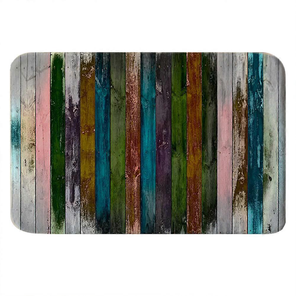 البوليستر عدم الانزلاق الباب حصيرة القدم الوسادة الحمام غرفة المعيشة السرير الجدول (م)