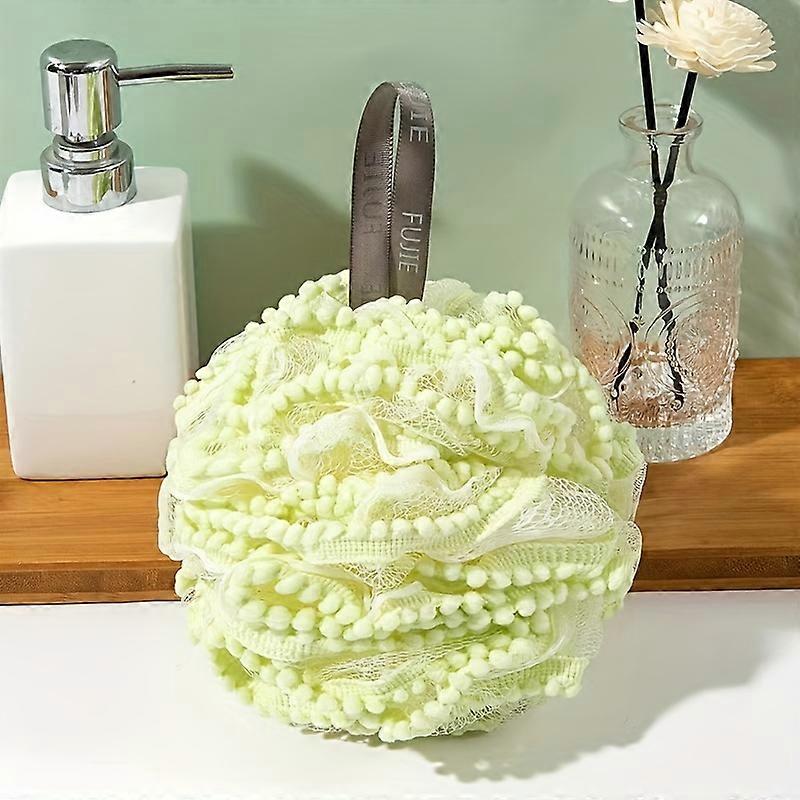 Super-sized Luxurious Bath Balls - Deep-Cleansing, Exfoliating Foaming Sponge - Soft & Invigorating Shower Experience - Perfect for Home & Hotel Spa