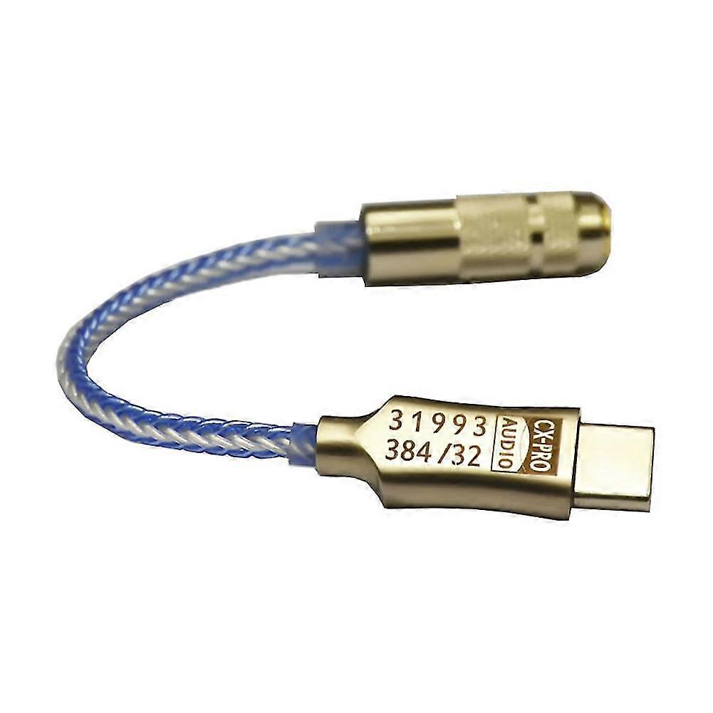Type-c To 3.5mm Hifi Digital Headphone Amplifier Cx31993 Chip Decoding Dac Audio Decoding Cable For