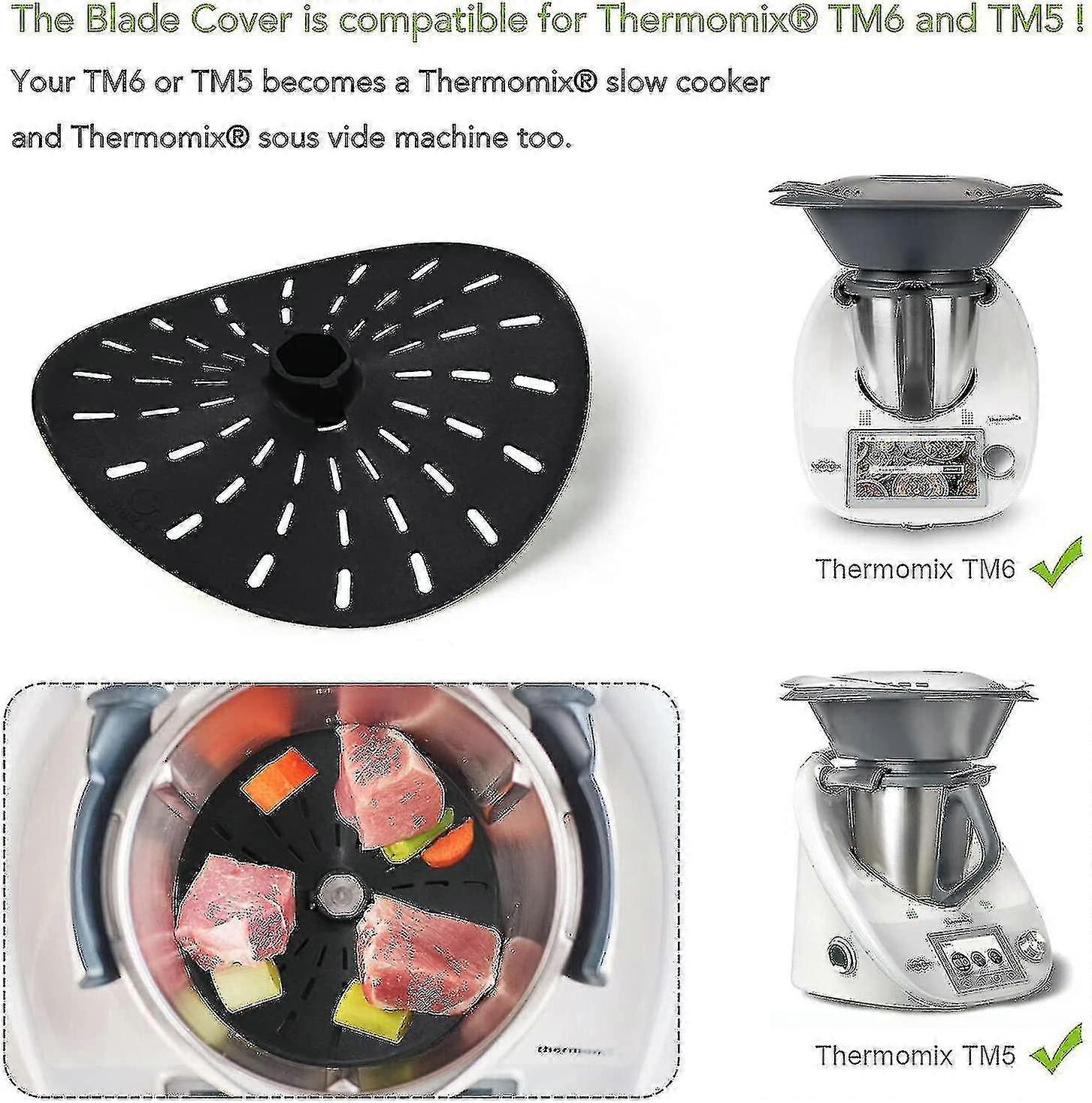 Klingenabdeckung für Thermomix Tm6 Tm5 Tm31- Messerabdeckung mit Welle