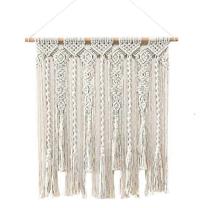 Macrame Handwoven Bohemian Cotton Rope Boho Tapestry Home Decor Art