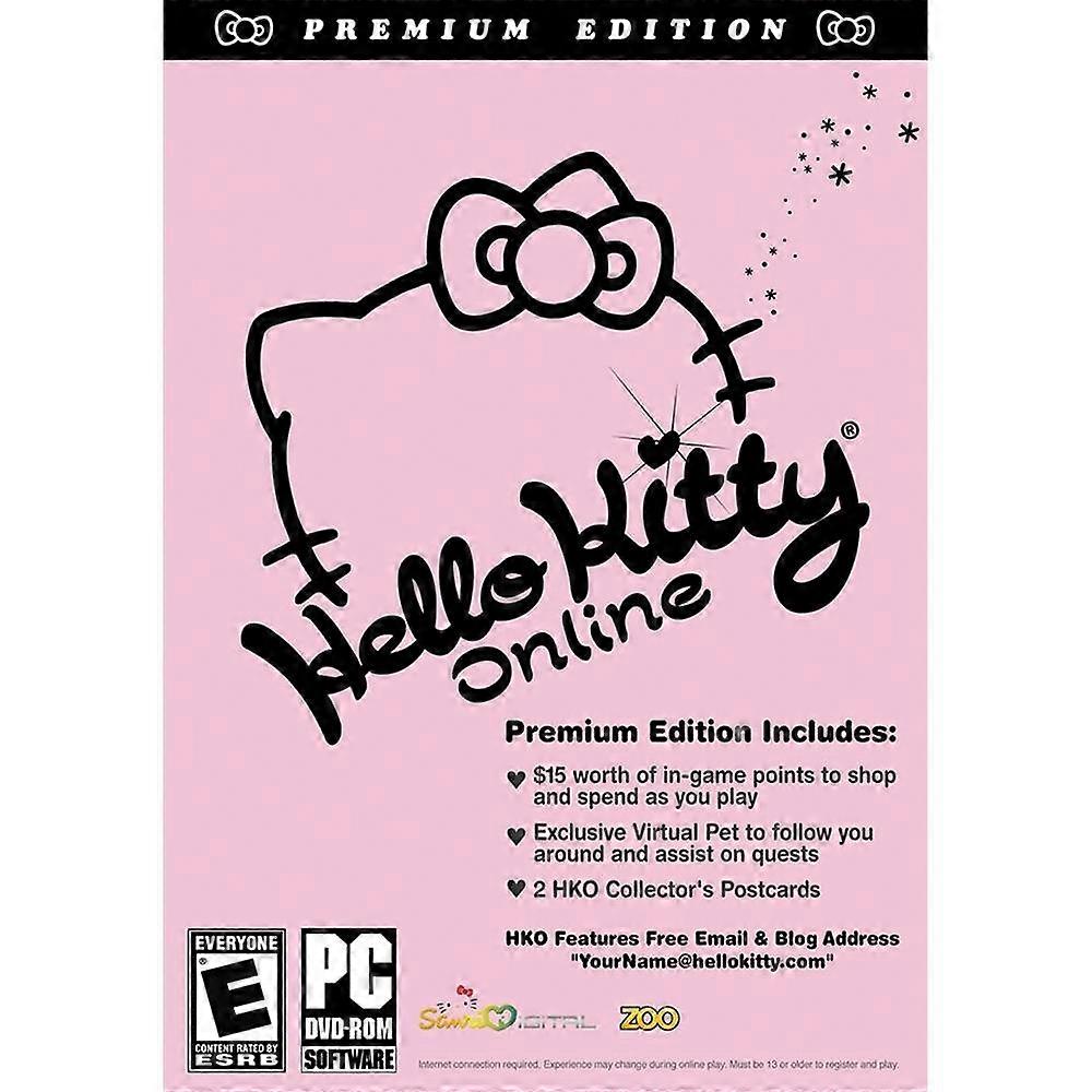 Hello Kitty Online Premier Edition - PC - New & Sealed