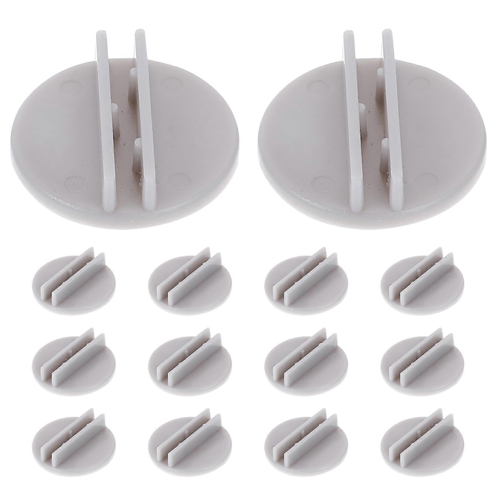 15pcs Card Stand Paper Miniature Bases Paper Board Plastic Game Stands Plastic Card Holder
