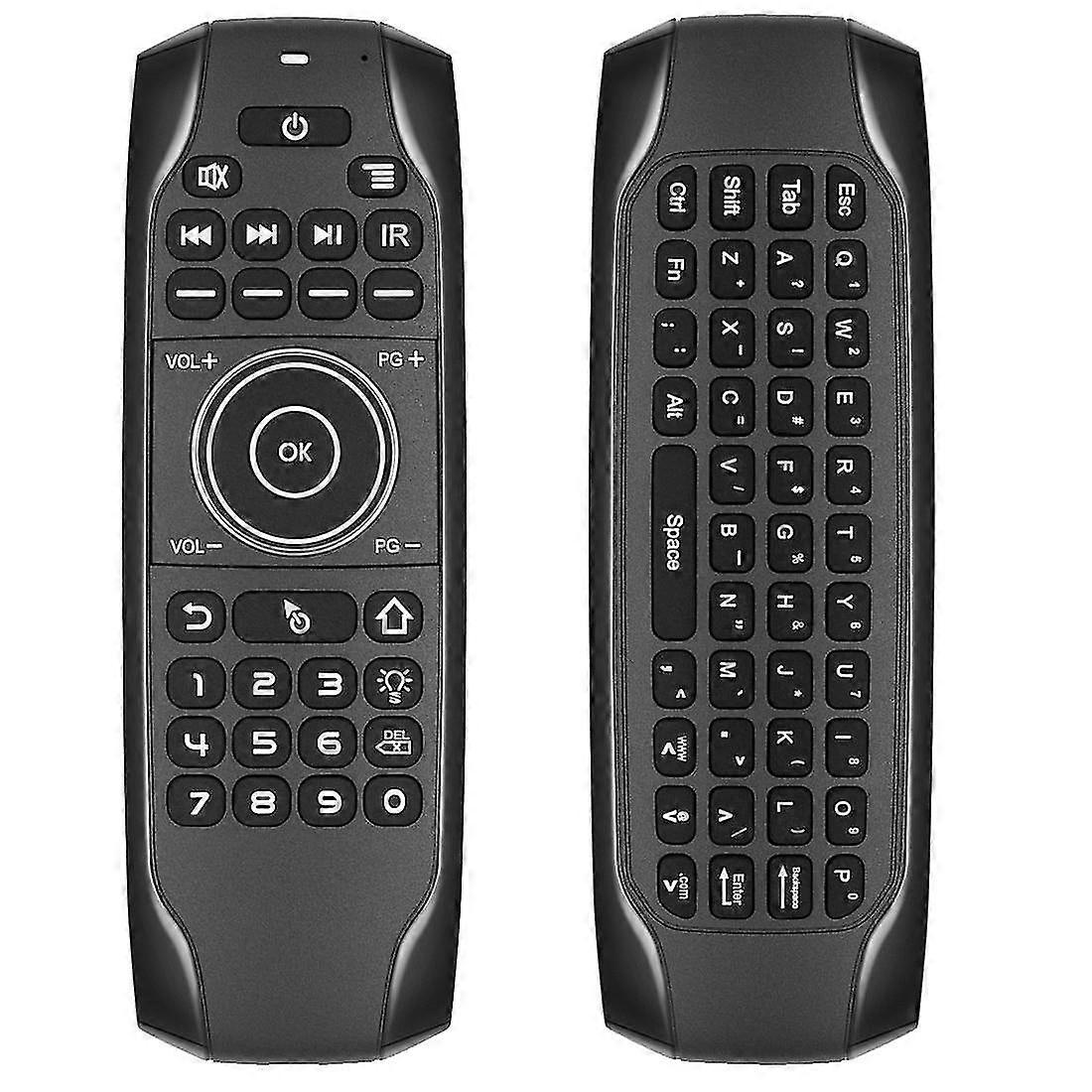 Remote Controls Bluetooth 5.0 Mini Keyboard G7bts Gyroscope Backlit Ir Learning Air Mouse Wireless Remote Control