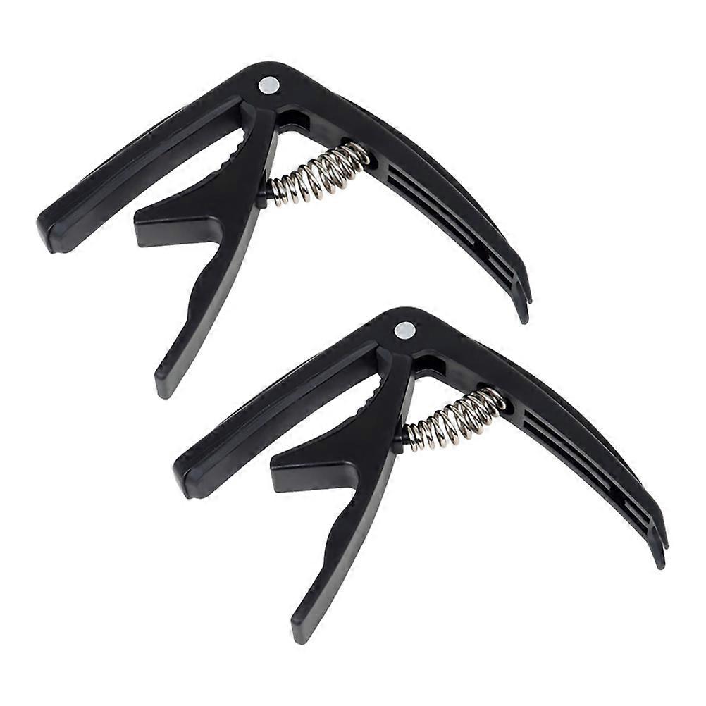 2pcs Guitar Capos Tension Adjustable Capo String Instrument Capo Replacement Guitar Accessory