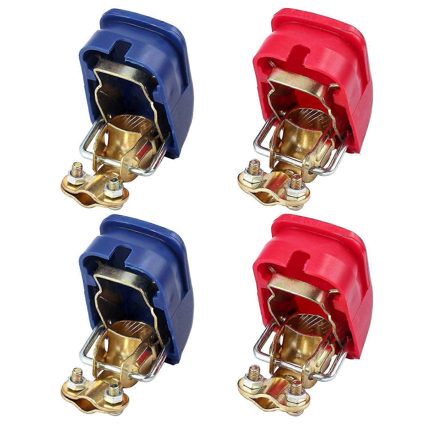2/4pcs Quick Release Battery Terminals 12V/24V Battery Connectors Quick Release Battery Terminals(4Pcs)
