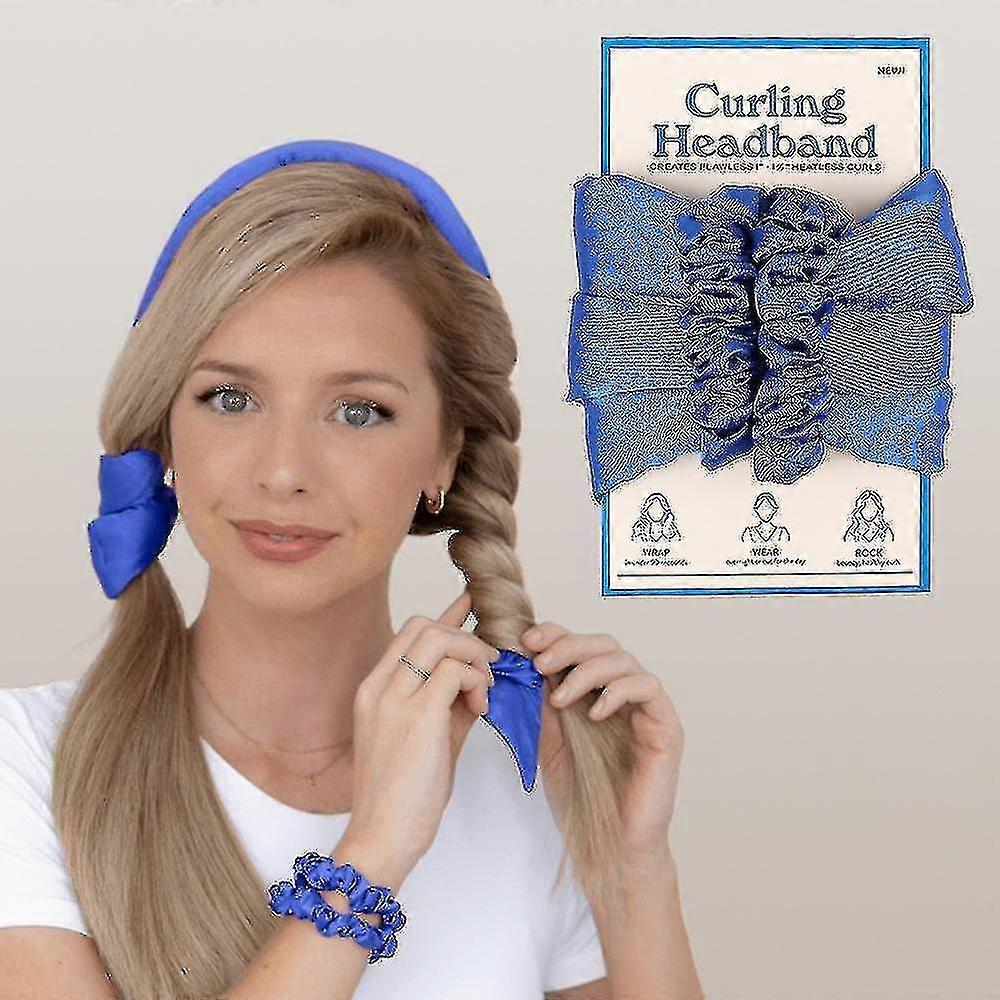Headband Curling Headbands For Women, Creates Heatless Curls And Waves