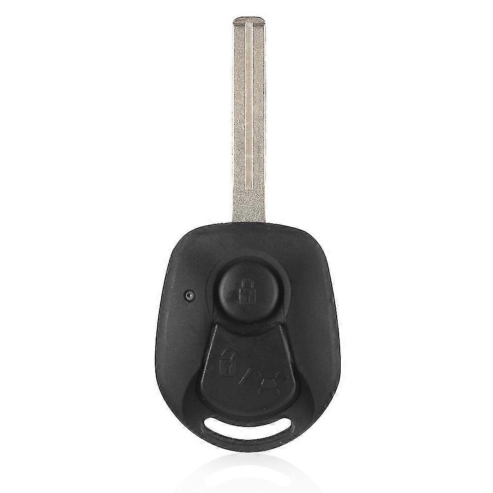 2 Buttons Remote Key Shell For Ssangyong Actyon Kyron Rexton Uncut Blade Key Fob Cover Case Replacement