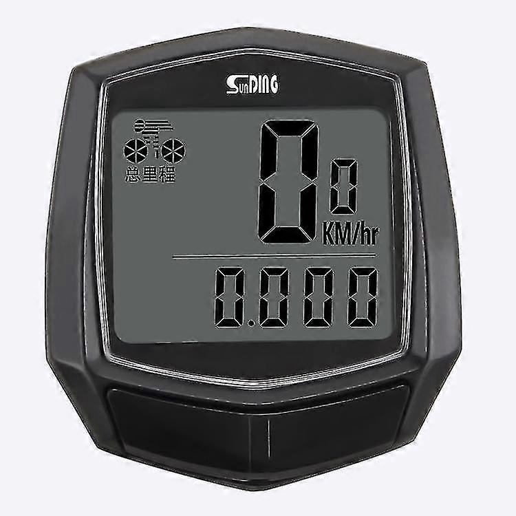 Bicycle Wired Code Meter Mountain Bike Odometer Speedometer
