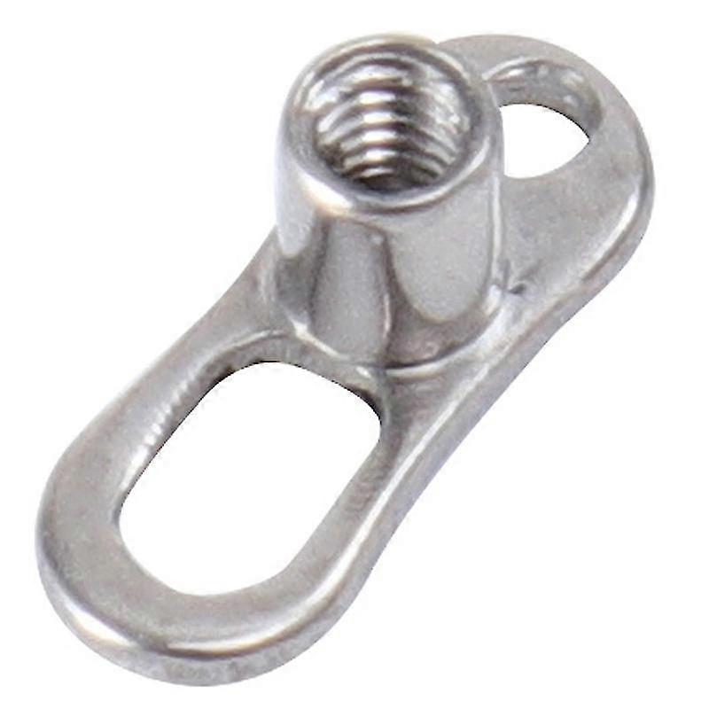 micro dermal anchor base skin insert stud piercing dermal implants jewelry silver (style b)