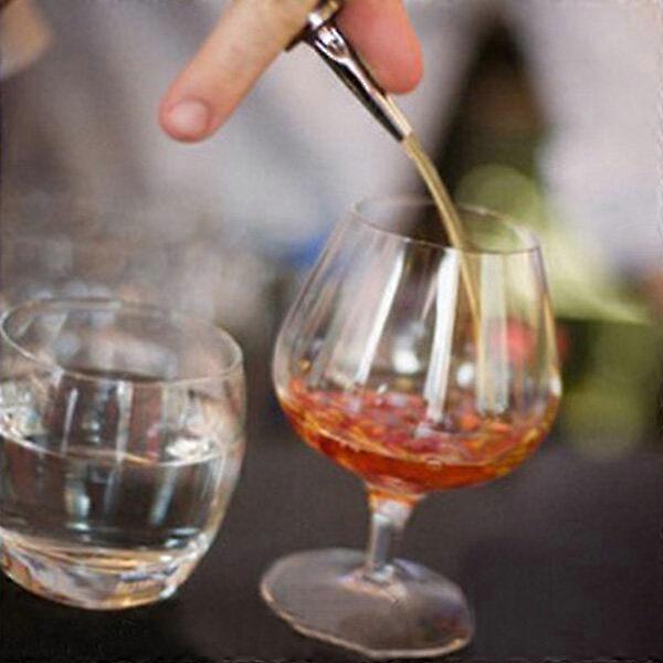 Stainless Steel Liquor Pourer Red Wine Bottle Stopper Multi-function Bar Tools