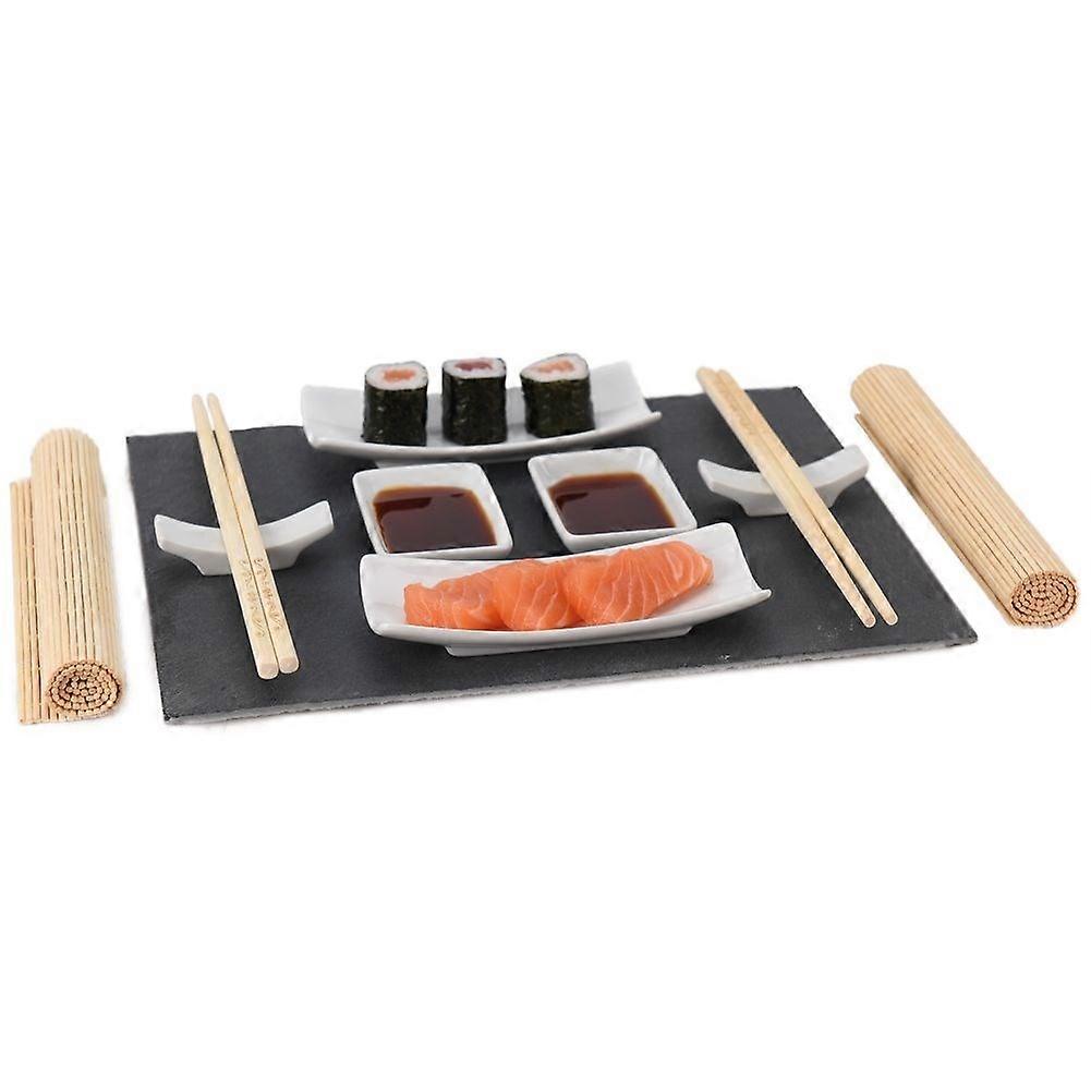 Sushi set for two with 13 accessories - Perfect gift