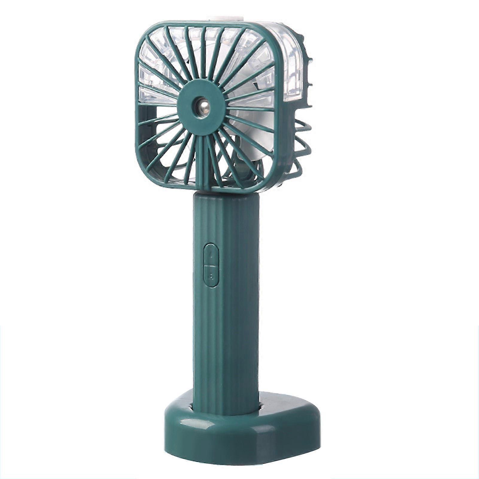 Handheld Mini Spraying Fan Rechargeable Low Noise Cooling Fan for Outdoor Summer Days Travelling