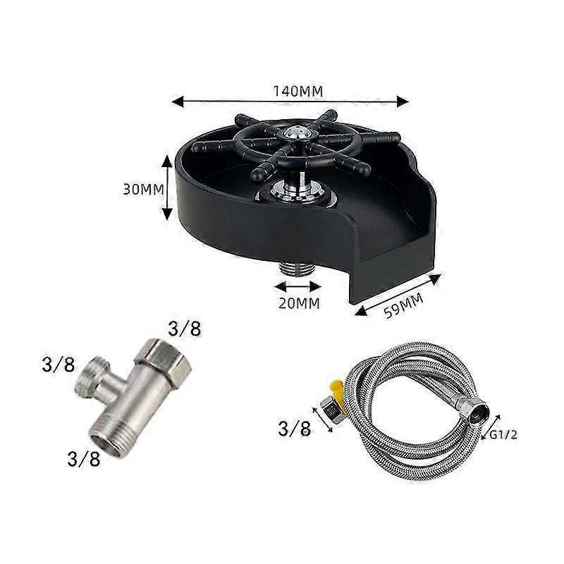 Automatic Bottle Cup Washer, Bar, Glass Rinser, Coffee Pitcher, Washing Tool