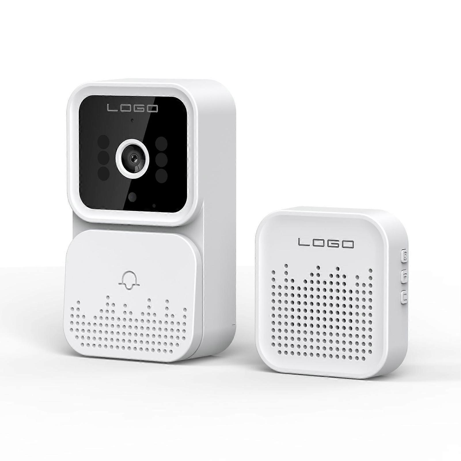 Wireless Video Doorbell Easy and Cordless Installation Remote Capture Intelligent Home Intercom