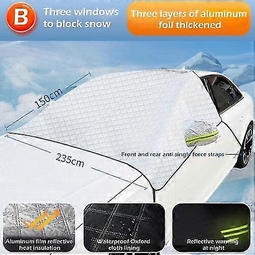 Protector,, Bildeksel,, For bil Anti,, is, regn og søn,fol