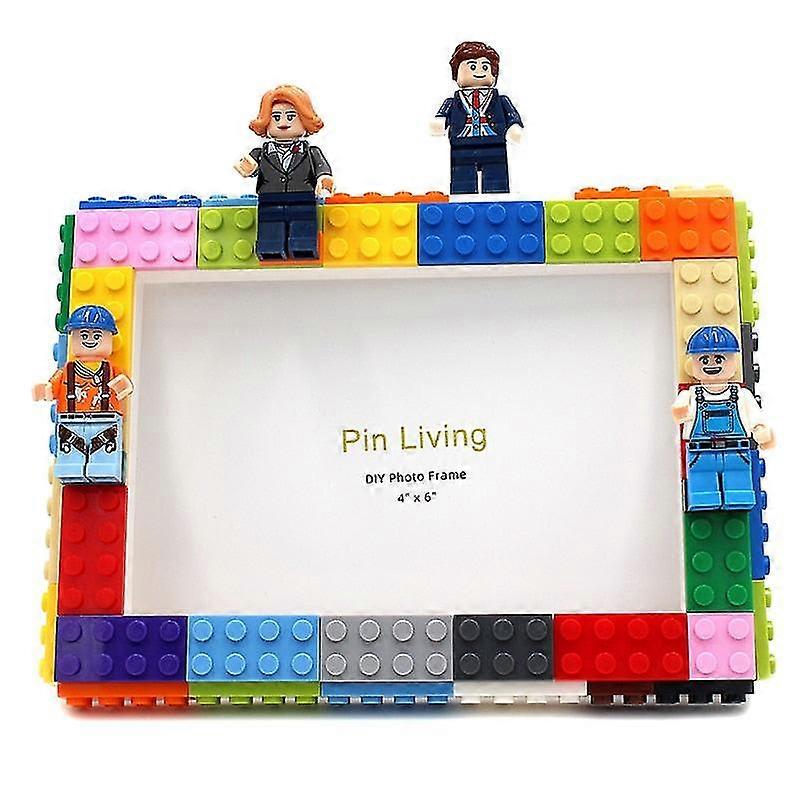 Diy Children's Building Block Photo Frame, Stage Setting, Character Combination, Creative Photo Wall, Event jkw