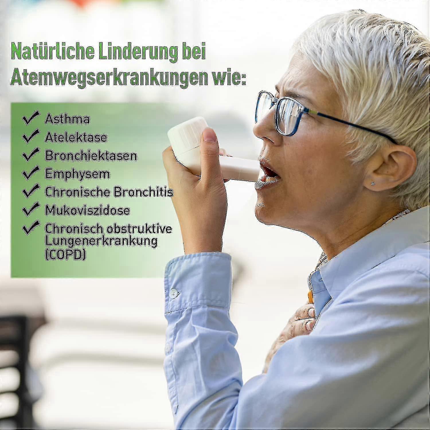 Mucus Removal Device, Breathing Trainer, Airphysio Clearance Device - Improve Lung Capacity And Resp