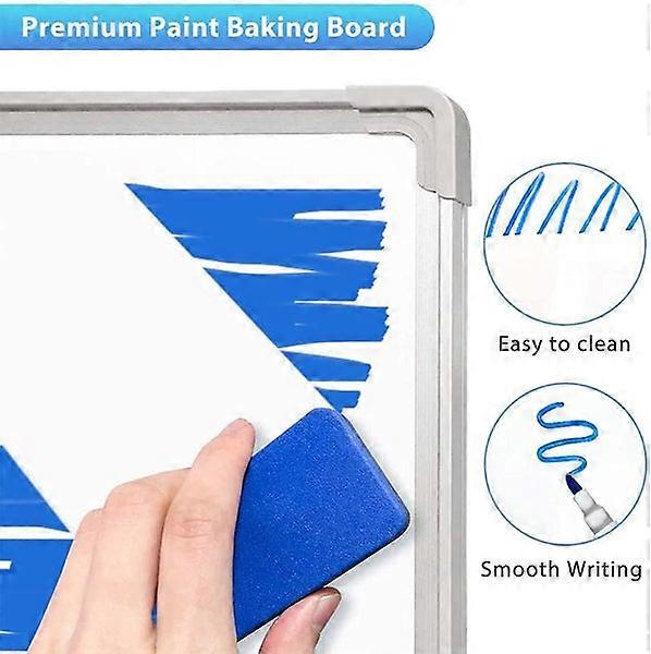 12" x 16" Magnetic Double-Sided Hanging Whiteboard