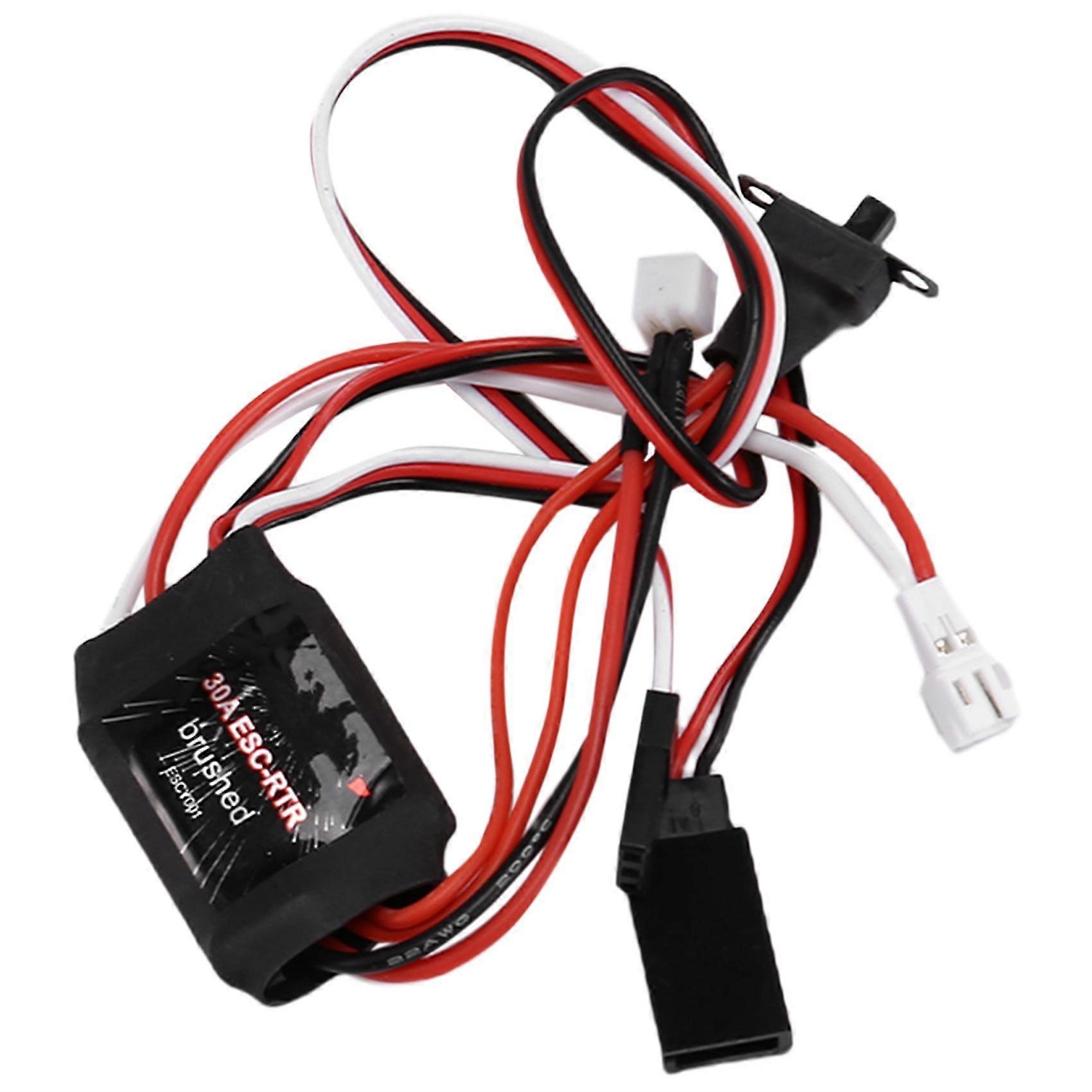 30a Mini Brushed Electronic Speed Controller Esc Brushed Electric Motor Speed Controller For Rc Car