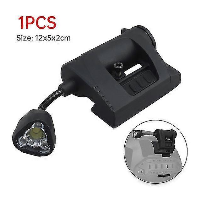 Military Tactical Helmet Light Charge Mpls 4 Modes Ir Laser Airsoft Helmet Lamp Energy Saving Hunting Military Helmet Flashlight