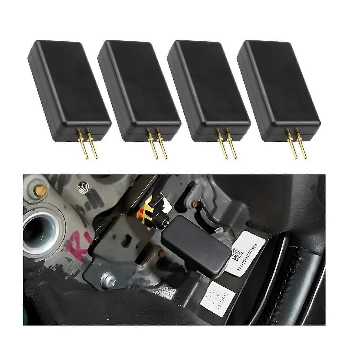 4PCS Car SRS Airbag Simulator Tester,Fault Finding Maintenance and Repair Tool,Diagnostic Device Detection Airbag Simulator Testing Instrument,Auto Ai